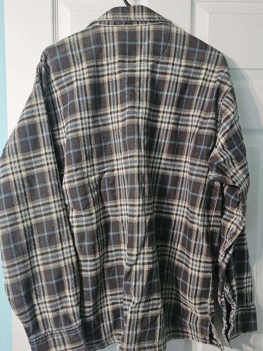 Structure Active Wear Men's Brown Plaid Zip-Up Flannel Jacket
